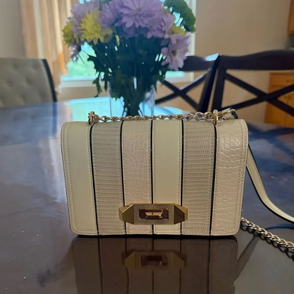 Aldo Metallic Gold Clutch